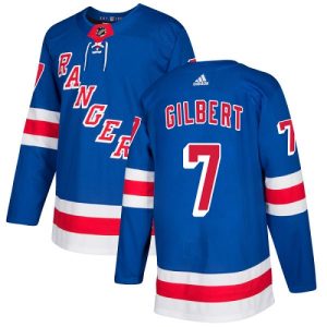 Sleek Adidas Rangers #7 Rod Gilbert Royal Blue Home Authentic Stitched NHL Jersey to stand out at the arena