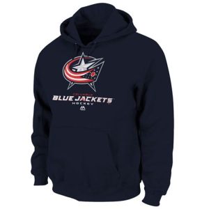 Stylish Columbus Blue Jackets Majestic Critical Victory VIII Fleece Hoodie Navy Blue to complete your fan gear collection