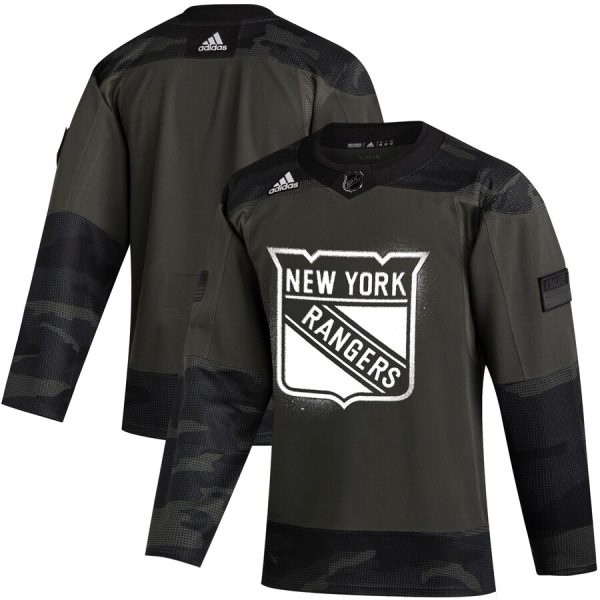 Sleek New York Rangers Adidas 2019 Veterans Day Authentic Practice NHL Jersey Camo to show your team spirit
