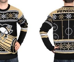 Sleek Pittsburgh Penguins Men's NHL Ugly Sweater 1 for ultimate sports enthusiasts