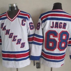 Impressive Rangers #68 Jaromir Jagr White CCM Throwback Stitched NHL Jersey a must - have for collectors