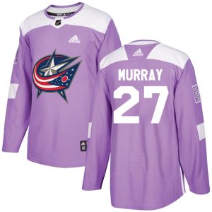 Unique Adidas Blue Jackets #27 Ryan Murray Purple Authentic Fights Cancer Stitched NHL Jersey to stand out at the arena