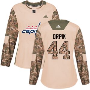 Sleek Adidas Capitals #44 Brooks Orpik Camo Authentic 2017 Veterans Day Women's Stitched NHL Jersey a must - have for collectors