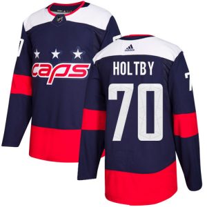 Stunning Adidas Capitals #70 Braden Holtby Navy Authentic 2018 Stadium Series Stitched Youth NHL Jersey to complete your fan gear collection