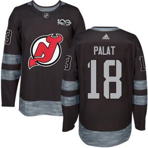 Amazing Adidas Devils #18 Ondrej Palat Black 1917 2017 100th Anniversary Stitched Youth NHL Jersey to complete your fan gear collection