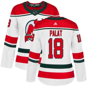 Amazing Adidas Devils #18 Ondrej Palat White Alternate Authentic Women's Stitched NHL Jersey a must - have for collectors