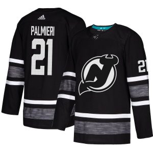 Stunning Adidas Devils #21 Kyle Palmieri Black Authentic 2019 All Star Stitched NHL Jersey a must - have for collectors