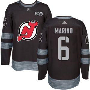 Fantastic Adidas Devils #6 John Marino Black 1917 2017 100th Anniversary Stitched Youth NHL Jersey a must - have for collectors