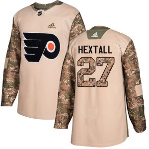 Fantastic Adidas Flyers #27 Ron Hextall Camo Authentic 2017 Veterans Day Stitched NHL Jersey for ultimate sports enthusiasts
