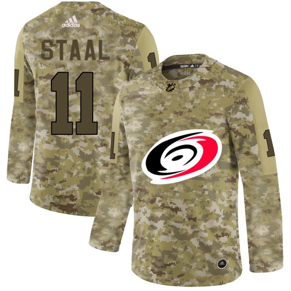 Stylish Adidas Hurricanes #11 Jordan Staal Camo Authentic Stitched NHL Jersey for ultimate sports enthusiasts