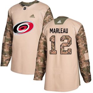 Fantastic Adidas Hurricanes #12 Patrick Marleau Camo Authentic 2017 Veterans Day Stitched NHL Jersey to complete your fan gear collection