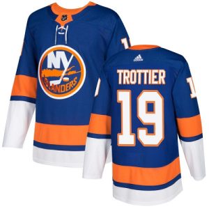 Stunning Adidas Islanders #19 Bryan Trottier Royal Blue Home Authentic Stitched NHL Jersey for die - hard hockey fans