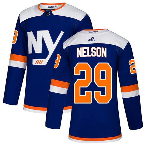 Unique Adidas Islanders #29 Brock Nelson Blue Alternate Authentic Stitched Youth NHL Jersey for ultimate sports enthusiasts