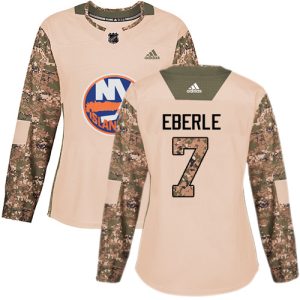 Impressive Adidas Islanders #7 Jordan Eberle Camo Authentic 2017 Veterans Day Women's Stitched NHL Jersey a must - have for collectors