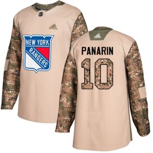 Gorgeous Adidas Rangers #10 Artemi Panarin Camo Authentic 2017 Veterans Day Stitched NHL Jersey for ultimate sports enthusiasts