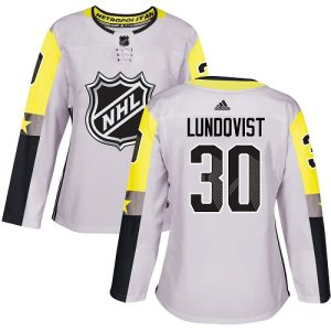 Stunning Adidas Rangers #30 Henrik Lundqvist Gray 2018 All Star Metro Division Authentic Women's Stitched NHL Jersey to show your team spirit