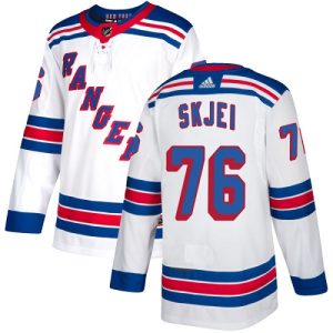 Stylish Adidas Rangers #76 Brady Skjei White Away Authentic Stitched NHL Jersey a must - have for collectors