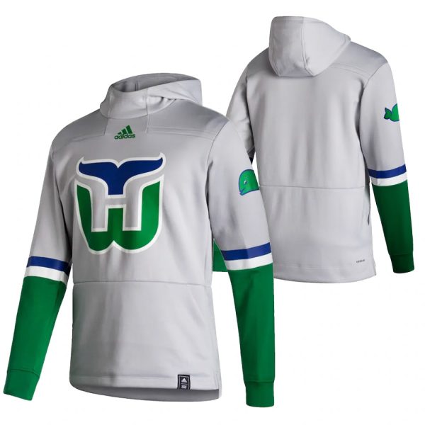 Stylish Carolina Hurricanes Blank Adidas Reverse Retro Pullover Hoodie Gray for ultimate sports enthusiasts
