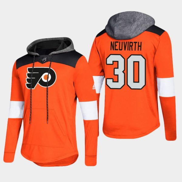 Gorgeous Flyers #30 Michal Neuvirth Orange 2018 Pullover Platinum Hoodie to complete your fan gear collection