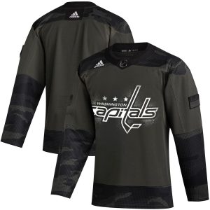 Impressive Washington Capitals Adidas 2019 Veterans Day Authentic Practice NHL Jersey Camo to complete your fan gear collection