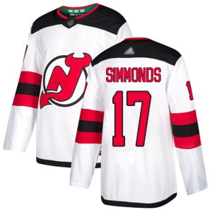 Impressive Adidas Devils #17 Wayne Simmonds White Road Authentic Stitched NHL Jersey a must - have for collectors