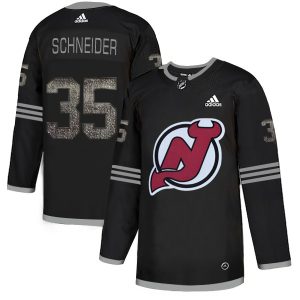 Stylish Adidas Devils #35 Cory Schneider Black Authentic Classic Stitched NHL Jersey to show your team spirit