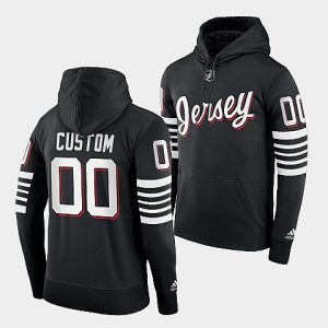 Fantastic Adidas Devils Custom 2021 22 Alternate NHL Hoodie Black perfect for game days