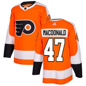 Stylish Adidas Flyers #47 Andrew MacDonald Orange Home Authentic Stitched Youth NHL Jersey to stand out at the arena