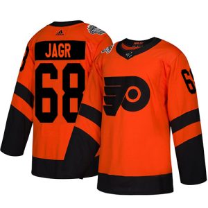Impressive Adidas Flyers #68 Jaromir Jagr Orange Authentic 2019 Stadium Series Stitched NHL Jersey a must - have for collectors