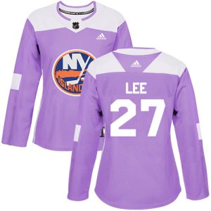 Gorgeous Adidas Islanders #27 Anders Lee Purple Authentic Fights Cancer Women's Stitched NHL Jersey a must - have for collectors