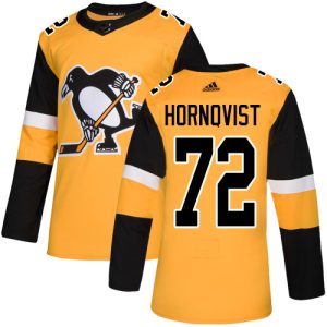Unique Adidas Penguins #72 Patric Hornqvist Gold Alternate Authentic Stitched Youth NHL Jersey to show your team spirit
