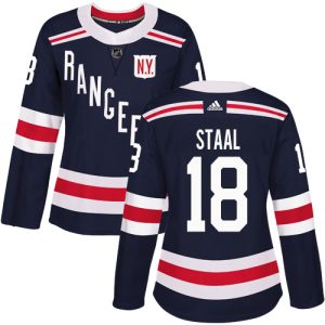 Amazing Adidas Rangers #18 Marc Staal Navy Blue Authentic 2018 Winter Classic Women's Stitched NHL Jersey perfect for game days
