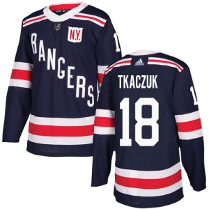 Unique Adidas Rangers #18 Walt Tkaczuk Navy Blue Authentic 2018 Winter Classic Stitched NHL Jersey perfect for game days