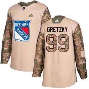 Impressive Adidas Rangers #99 Wayne Gretzky Camo Authentic 2017 Veterans Day Stitched NHL Jersey to complete your fan gear collection
