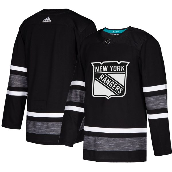 Sleek Adidas Rangers Blank Black 2019 All Star Game Parley Authentic Stitched NHL Jersey perfect for game days
