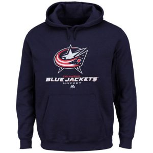 Amazing Columbus Blue Jackets Majestic Big & Tall Critical Victory Pullover Hoodie Navy Blue to show your team spirit