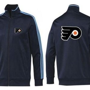 Impressive NHL Philadelphia Flyers Zip Jackets Dark Blue to show your team spirit
