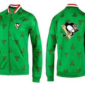 Unique NHL Pittsburgh Penguins Zip Jackets Green 2 for ultimate sports enthusiasts