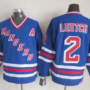 Impressive Rangers #2 Brian Leetch Blue CCM Heroes of Hockey Alumni Stitched NHL Jersey a must - have for collectors