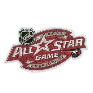Gorgeous Stitched 2011 NHL All Star Game Jersey Patch Raleigh North Carolina Hurricanes for die - hard hockey fans