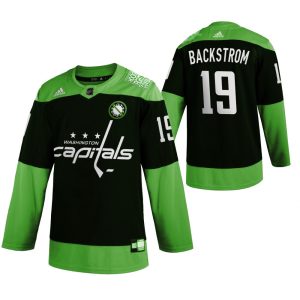 Stylish Washington Capitals #19 Nicklas Backstrom Men's Adidas Green Hockey Fight nCoV Limited NHL Jersey a must - have for collectors