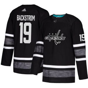 Sleek Adidas Capitals #19 Nicklas Backstrom Black 2019 All Star Game Parley Authentic Stitched NHL Jersey a must - have for collectors