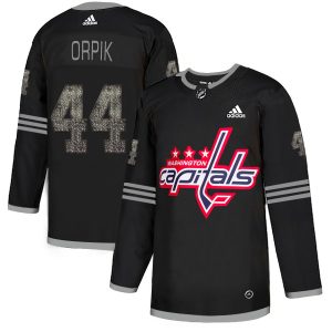Sleek Adidas Capitals #44 Brooks Orpik Black Authentic Classic Stitched NHL Jersey to complete your fan gear collection