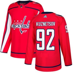 Impressive Adidas Capitals #92 Evgeny Kuznetsov Red Home Authentic Stitched Youth NHL Jersey to complete your fan gear collection