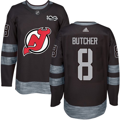 Stunning Adidas Devils #8 Will Butcher Black 1917 2017 100th Anniversary Stitched NHL Jersey to stand out at the arena