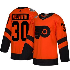 Fantastic Adidas Flyers #30 Michal Neuvirth Orange Authentic 2019 Stadium Series Stitched NHL Jersey for ultimate sports enthusiasts