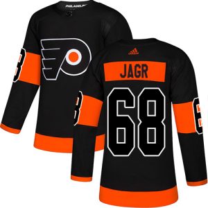 Stylish Adidas Flyers #68 Jaromir Jagr Black Alternate Authentic Stitched NHL Jersey a must - have for collectors
