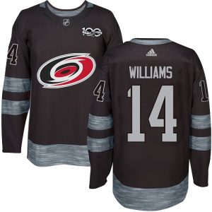 Unique Adidas Hurricanes #14 Justin Williams Black 1917 2017 100th Anniversary Stitched NHL Jersey to complete your fan gear collection