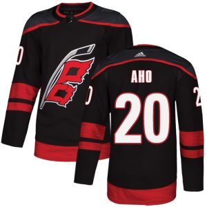 Gorgeous Adidas Hurricanes #20 Sebastian Aho Black Alternate Authentic Stitched Youth NHL Jersey to show your team spirit