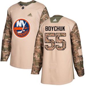 Sleek Adidas Islanders #55 Johnny Boychuk Camo Authentic 2017 Veterans Day Stitched Youth NHL Jersey a must - have for collectors